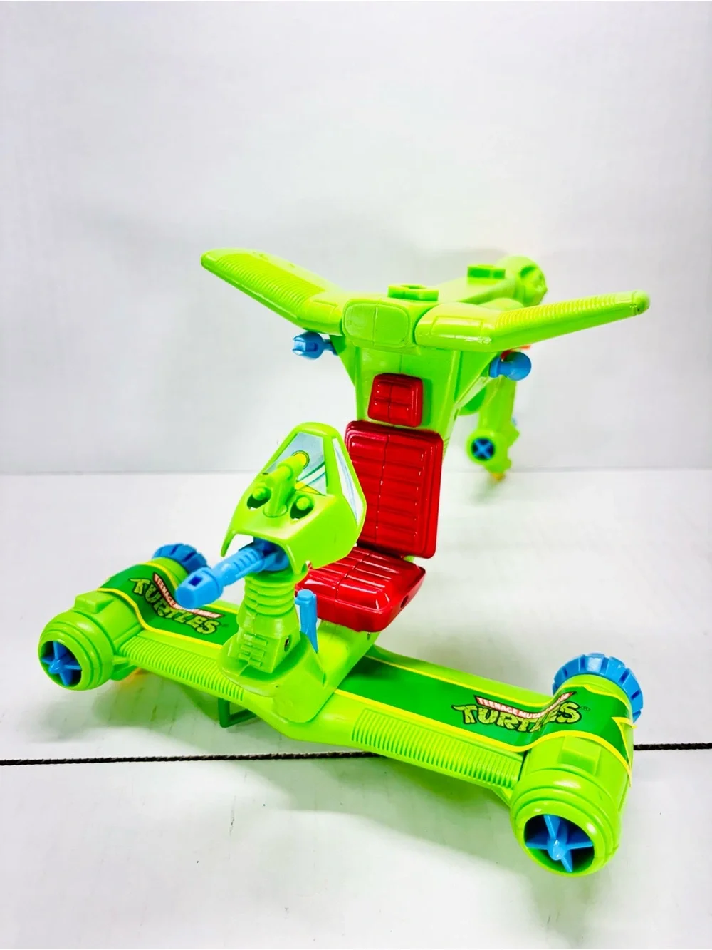 1991 Playmates Teenage Mutant Ninja Turtles TURTLE BLIMP Incomplete Vintage